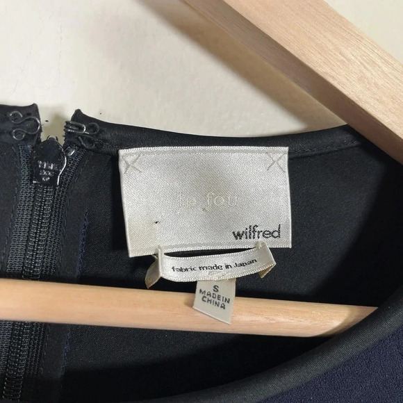 ARITZIA | WILFRED LE FOU SHIFT DRESS IN  NAVY - Picture 11 of 16